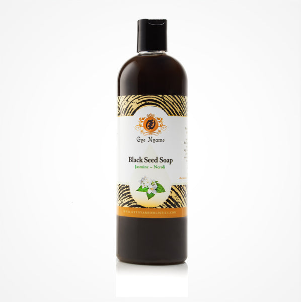 Gye Nyame Black Seed Liquid Soap Jasmine Neroli (Nigella Sativa)