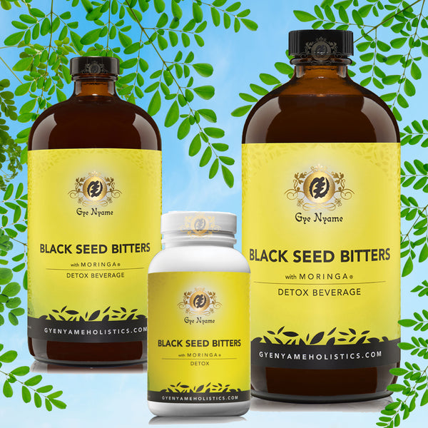 Gye Nyame Black Seed Bitters with Moringa