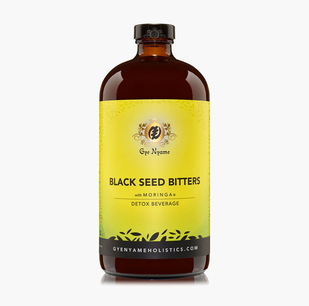 Gye Nyame Black Seed Bitters with Moringa 32 oz