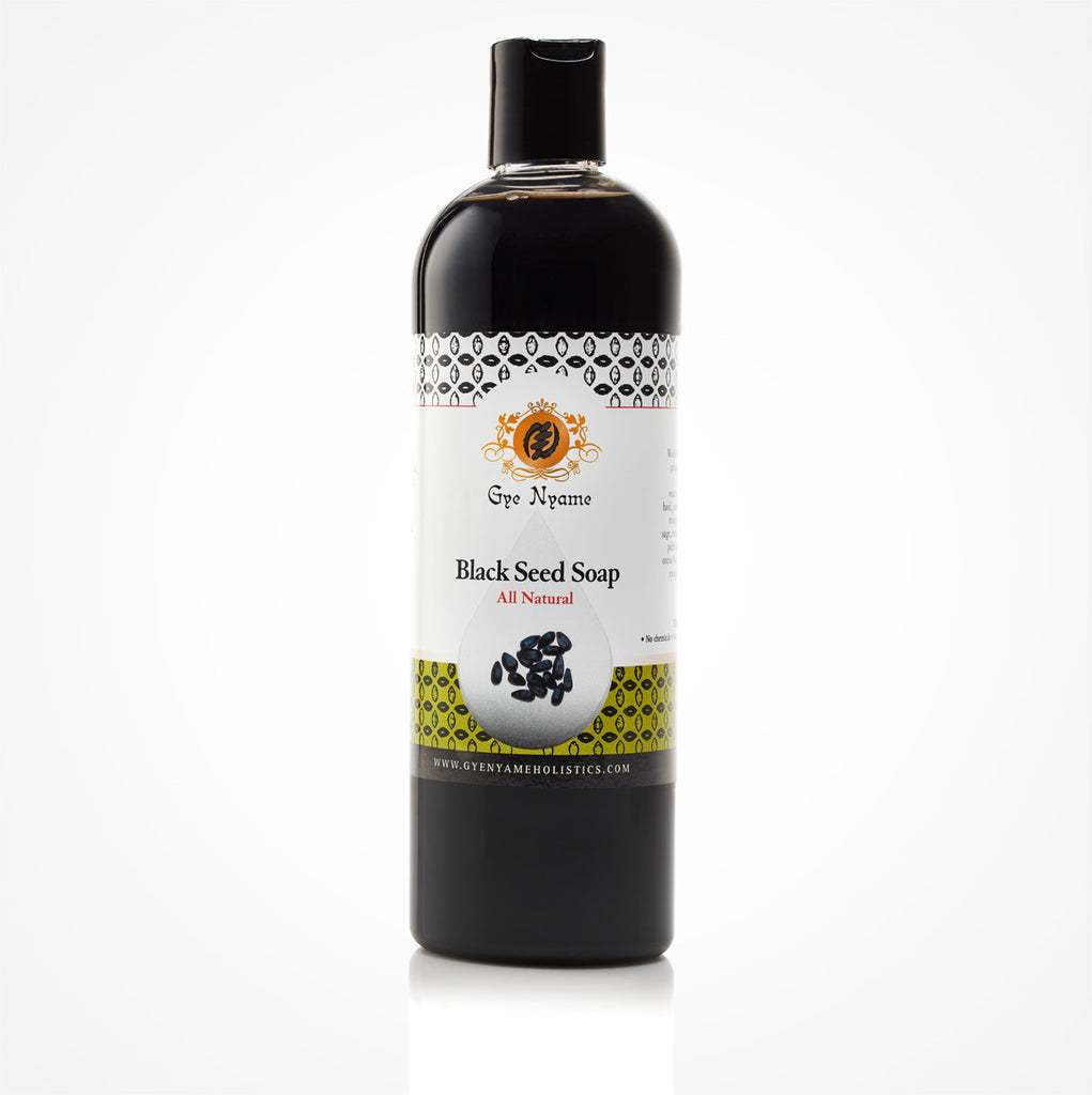 Gye Nyame Black Seed Liquid Soap Natural (Nigella Sativa)